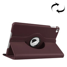 Load image into Gallery viewer, Litchi Texture 360 Degree Rotating Smart Leather Case with Holder for iPad mini 4 / mini 5