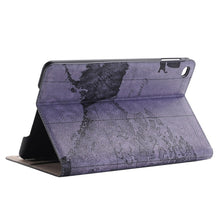 Load image into Gallery viewer, Map Pattern Horizontal Flip Smart Leather Case with Holder &amp; Card Slots &amp; Wallet for iPad Mini 4, Random Delivery