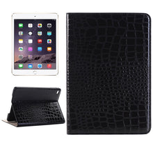 Load image into Gallery viewer, Crocodile Texture Horizontal Flip Smart Leather Case with Holder &amp; Card Slots &amp; Wallet for iPad Mini 4