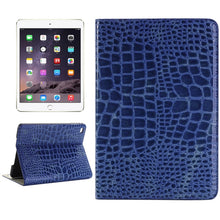 Load image into Gallery viewer, Crocodile Texture Horizontal Flip Smart Leather Case with Holder &amp; Card Slots &amp; Wallet for iPad Mini 4