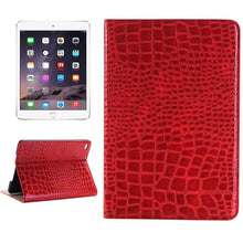 Load image into Gallery viewer, Crocodile Texture Horizontal Flip Smart Leather Case with Holder &amp; Card Slots &amp; Wallet for iPad Mini 4