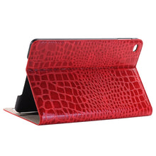 Load image into Gallery viewer, Crocodile Texture Horizontal Flip Smart Leather Case with Holder &amp; Card Slots &amp; Wallet for iPad Mini 4