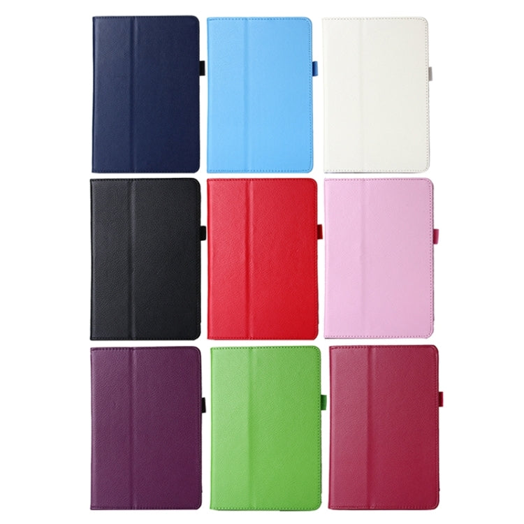 Litchi Texture Horizontal Flip PU Leather Protective Case with Holder for iPad mini 4