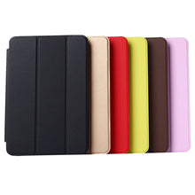 Load image into Gallery viewer, Horizontal Flip Solid Color Leather Case with Holder &amp; Sleep / Wake-up Function for iPad mini 4