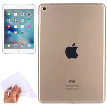 Load image into Gallery viewer, Transparent and Soft TPU Protective Case for iPad mini 4