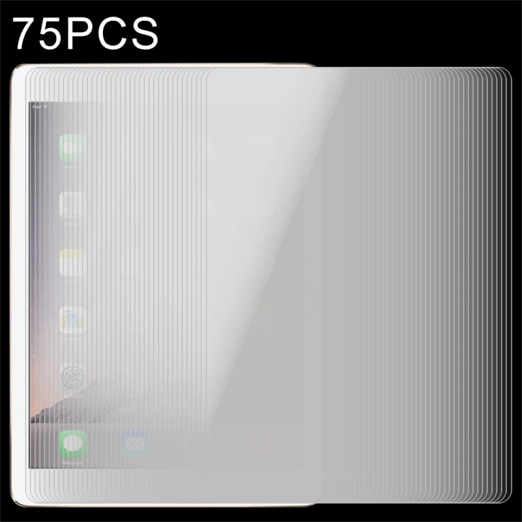 75 PCS for iPad mini 4 0.4mm 9H+ Surface Hardness 2.5D Explosion-proof Tempered Glass Film