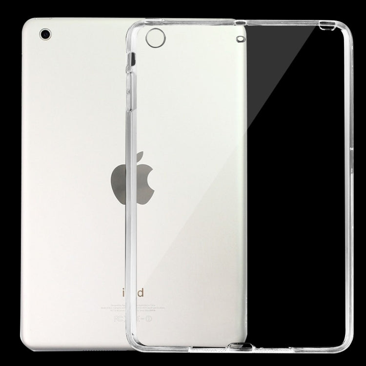 Transparent Scrub Pure Color TPU Case for iPad mini / mini 2 Retina