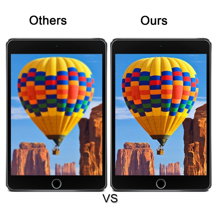 75 PCS 0.3mm 9H+ Surface Hardness 2.5D Explosion-proof Tempered Glass Film for iPad mini / mini 2 Retina / mini 3