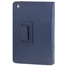 Load image into Gallery viewer, 2-fold Litchi Texture Flip Leather Case with Holder Function for iPad mini / mini 2 Retina