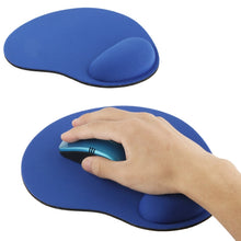 Load image into Gallery viewer, 2 PCS Cloth Gel Wrist Rest Mouse Pad, Cloth Gel, Foot shape, Foot shape Cloth Gel