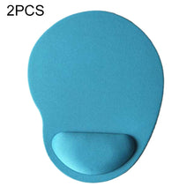 Load image into Gallery viewer, 2 PCS Cloth Gel Wrist Rest Mouse Pad, Cloth Gel, Foot shape, Foot shape Cloth Gel