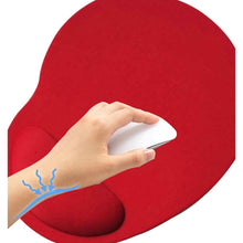Load image into Gallery viewer, 2 PCS Cloth Gel Wrist Rest Mouse Pad, Cloth Gel, Foot shape, Foot shape Cloth Gel