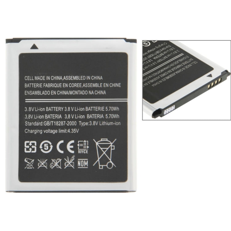 For Galaxy SIII mini / i8190 1500mAh Rechargeable Li-ion Battery