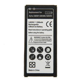 2500mAh Rechargeable Li-ion Battery for Galaxy Alpha / G850F / G850S / G850V