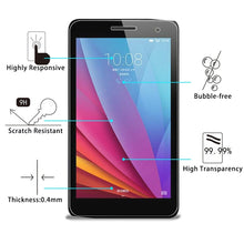 Load image into Gallery viewer, 0.4mm 9H+ Surface Hardness 2.5D Explosion-proof Tempered Glass Film for Huawei Honor Play MediaPad T1 / T1-701U