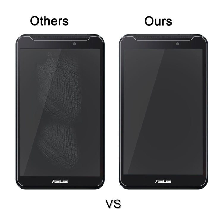 0.4mm 9H+ Surface Hardness 2.5D Explosion-proof Tempered Glass Film for Asus Fonepad 7 / FE170CG