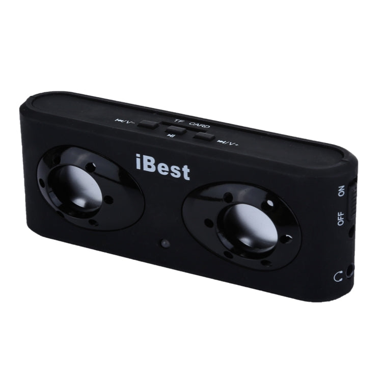 iBest Portable Stereo Rechargeable Speaker