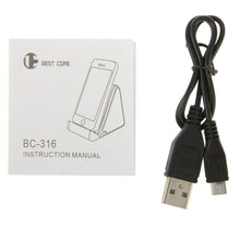 Load image into Gallery viewer, Wireless Magic Audio Amplifying Induction Speaker Holder for iPhone 5 &amp; 5S &amp; 5C / 4 &amp; 4S (Black)