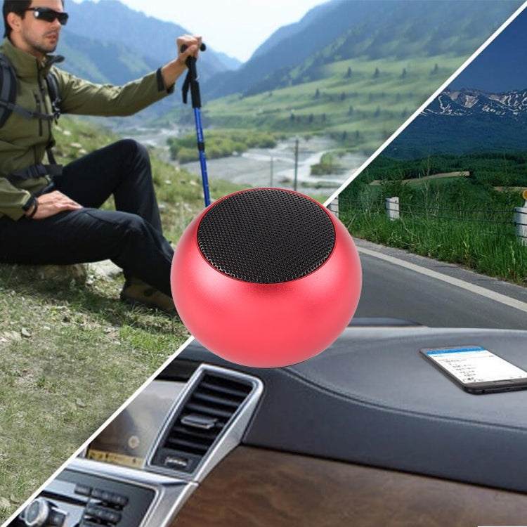 Mini Metal Wireless Bluetooth Speaker,  Hands-free, LED Indicator