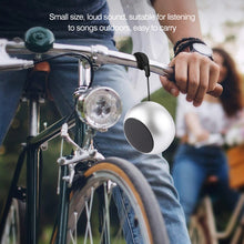 Load image into Gallery viewer, Mini Metal Wireless Bluetooth Speaker,  Hands-free, LED Indicator
