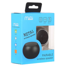 Load image into Gallery viewer, Mini Metal Wireless Bluetooth Speaker,  Hands-free, LED Indicator