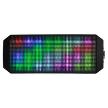 Load image into Gallery viewer, YM-339 2 x 5W Bluetooth Speaker with LED Lights, Support TF Card
