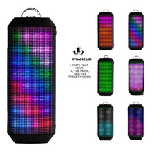 Load image into Gallery viewer, YM-339 2 x 5W Bluetooth Speaker with LED Lights, Support TF Card