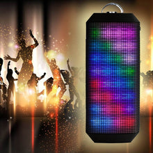 Load image into Gallery viewer, YM-339 2 x 5W Bluetooth Speaker with LED Lights, Support TF Card