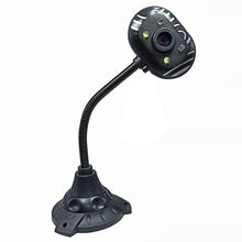 Load image into Gallery viewer, 5.0 Mega Pixels USB 2.0 Driverless PC Camera / Webcam with MIC and 4 LED Lights, Cable Length: 1.1m