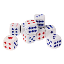 Load image into Gallery viewer, 10 PCS Gaming Dice Set for Leisure Time Playing, Size: 15mm x 15mm x 15mm
