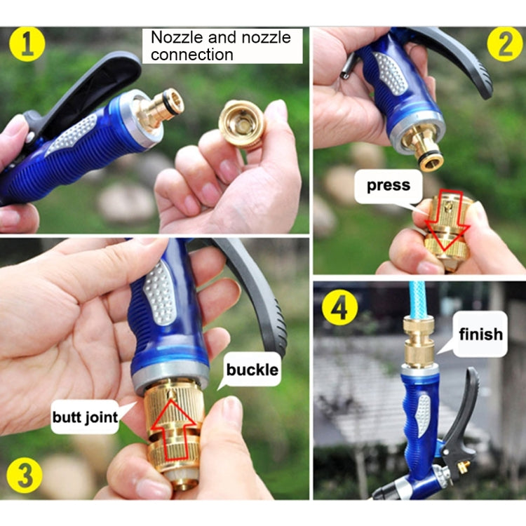 KANEED High Pressure Water Hose Nozzle Copper Water Gun Head for Home Car Washing, UK Stock Water Hose, US Stock Water Hose, Water Hose