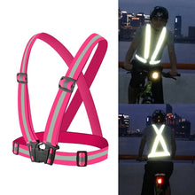 Load image into Gallery viewer, Night Riding Running Flexible Reflective Safety Vest