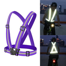 Load image into Gallery viewer, Night Riding Running Flexible Reflective Safety Vest