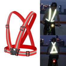 Load image into Gallery viewer, Night Riding Running Flexible Reflective Safety Vest