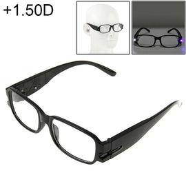 UV Protection White Resin Lens Reading Glasses with Currency Detecting Function, +1.50D, +2.50D, +3.50D, +4.00D