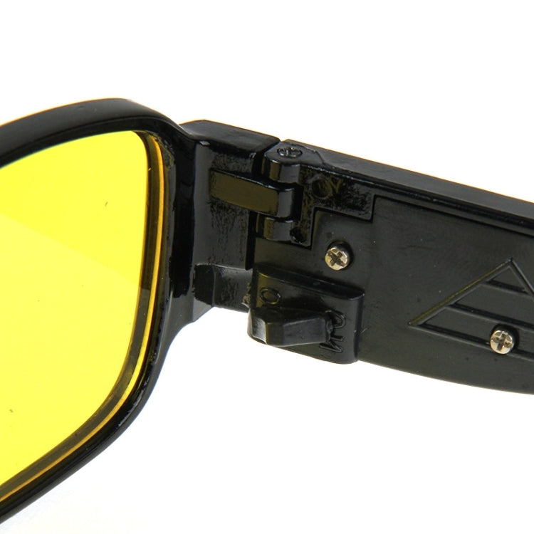 UV Protection Yellow Resin Lens Reading Glasses with Currency Detecting Function