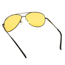 Load image into Gallery viewer, Frog Mirror UV 400 Yellow Lens Night Vision Polarized Eyeglasses