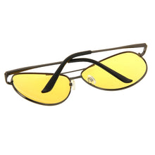 Load image into Gallery viewer, Frog Mirror UV 400 Yellow Lens Night Vision Polarized Eyeglasses
