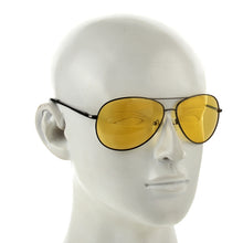 Load image into Gallery viewer, Frog Mirror UV 400 Yellow Lens Night Vision Polarized Eyeglasses