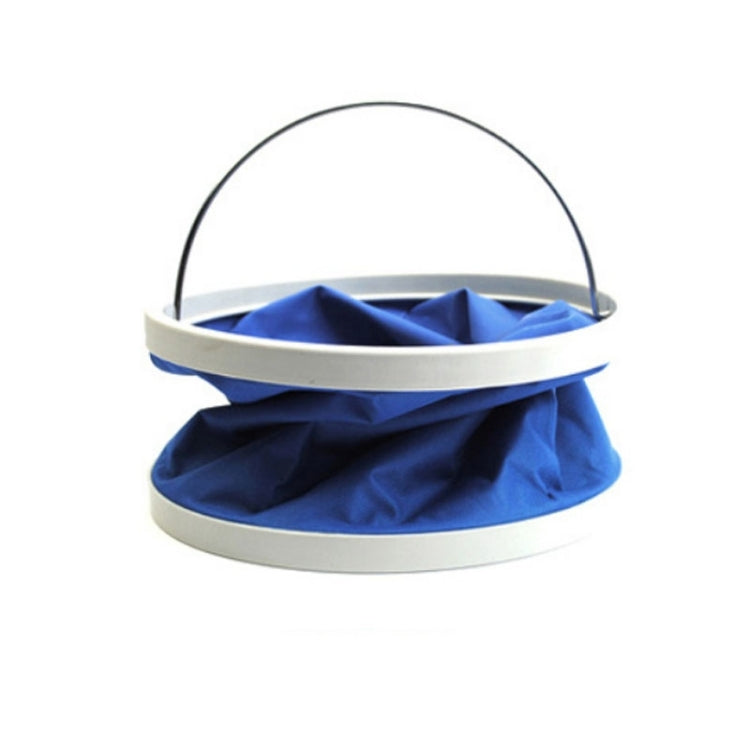 9L Multifunctional Foldable Bucket for Car Washing / Fishing / Storage, Random Color Delivery, Foldable Bucket