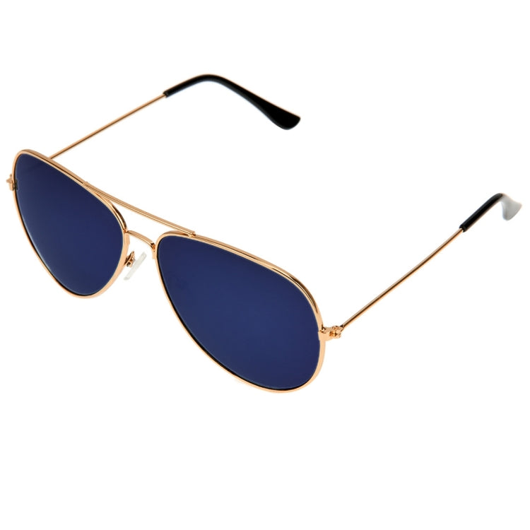 UV400 UV Protection Metal Frame AC Lens Frog Mirror Eyeglasses Sunglasses