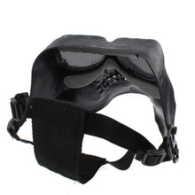 Load image into Gallery viewer, High Intensity Terrifying Evil Facepiece Skeleton Anti BB Bomb Face Mask with Elastic Bands