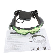 Load image into Gallery viewer, Night Vision Goggles with Flip-out Blue LED Lights