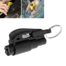 Load image into Gallery viewer, 2 in 1 Car Emergency Hammer / Key Chain / Knife Broken Glass Portable Tool, 2 in 1 Black, 2 in 1 Red, 2 in 1 Yellow
