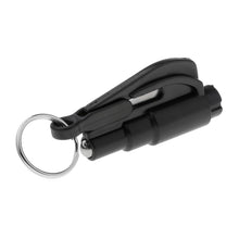 Load image into Gallery viewer, 2 in 1 Car Emergency Hammer / Key Chain / Knife Broken Glass Portable Tool, 2 in 1 Black, 2 in 1 Red, 2 in 1 Yellow
