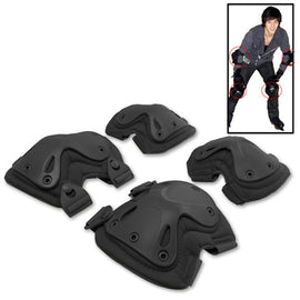 Unique X-shaped Couples Hatch XTAK Knee and Elbow Pads Protective Gear