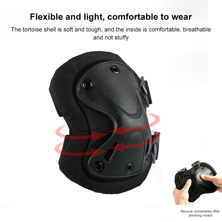 Unique X-shaped Couples Hatch XTAK Knee and Elbow Pads Protective Gear