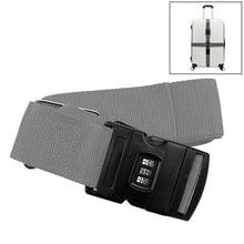 Load image into Gallery viewer, Luggage Strap Cross Belt Adjustable Packing Band Belt Strap with Password Lock for Luggage Travel Suitcase