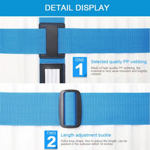 Load image into Gallery viewer, Luggage Strap Cross Belt Adjustable Packing Band Belt Strap with Password Lock for Luggage Travel Suitcase