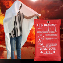 Load image into Gallery viewer, Emergency Survival Fire Blanket Shelter Safety Protector Extinguishers Tent, Size: 1*1m, Size: 1x1m
